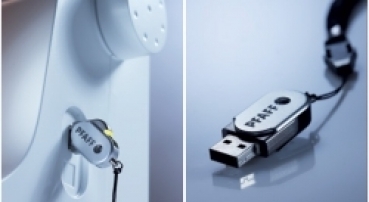Pfaff Creative 3.0 mit IDT-System und Stickeinheit