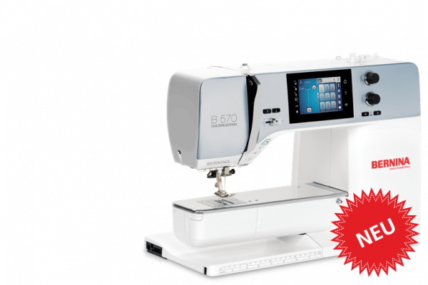 Bernina 570 QE - Quilters Edition Neu inklusive BSR Freihandsystem